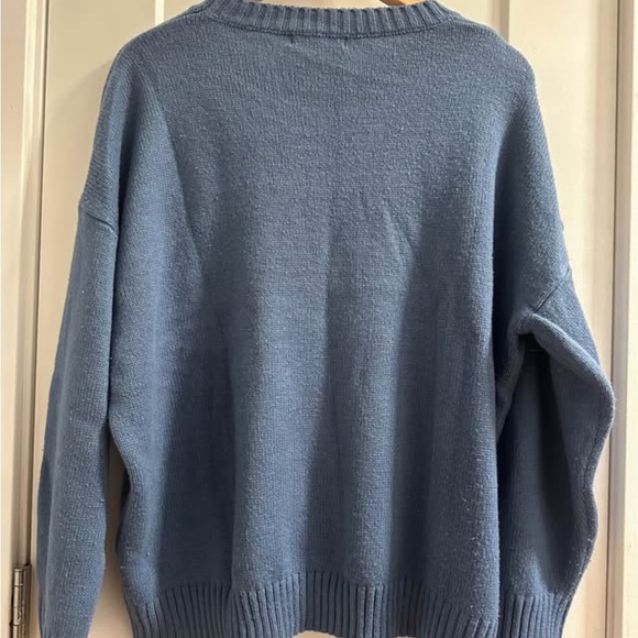 SHEIN Blue Knit Sweater - Picture 3 of 3
